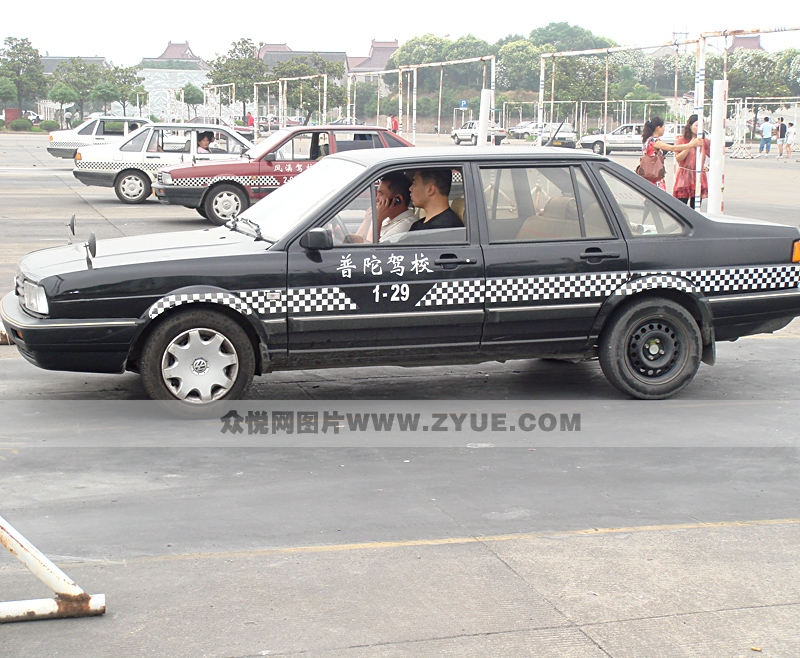 普陀駕校教練車 側身