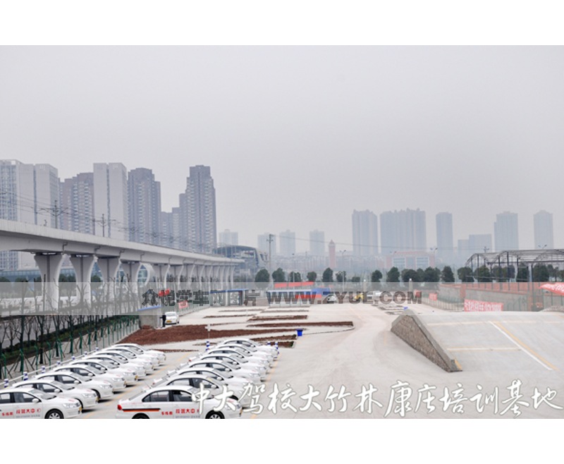 中大駕校大竹林學(xué)車場地一景